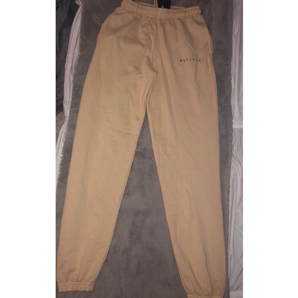 PLT beige sweatpants